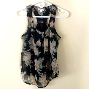 Warehouse One Floral Tank Top